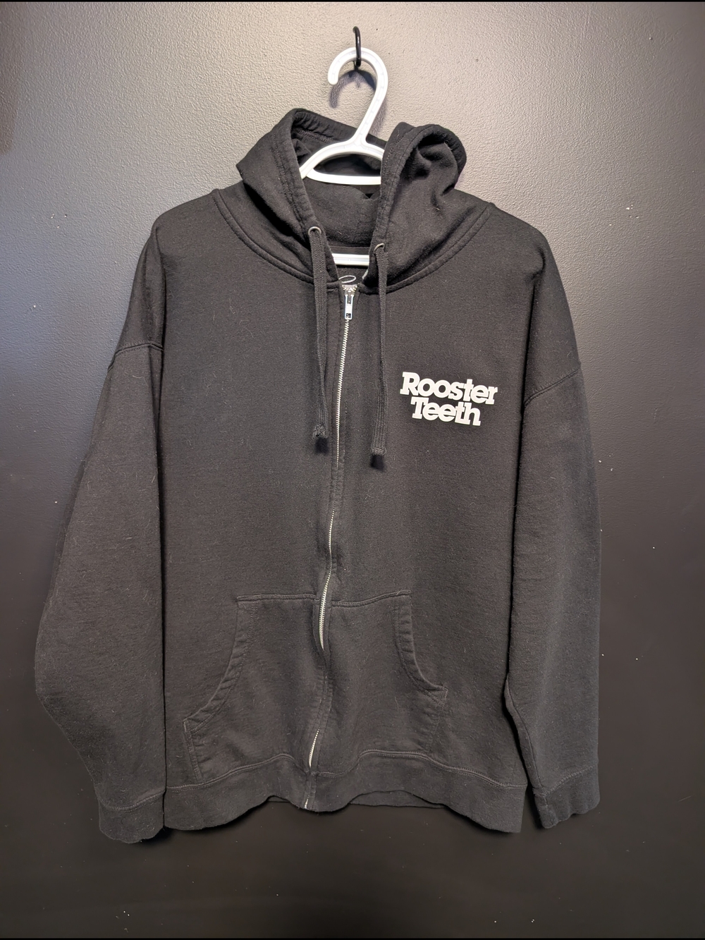 2019 EXTRA LIFE Rooster Teeth Black Zip-Up Hoodie